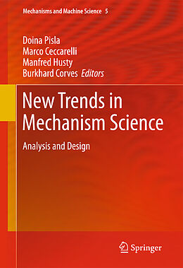 Kartonierter Einband New Trends in Mechanism Science von 
