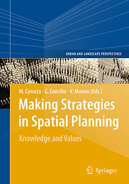 Couverture cartonnée Making Strategies in Spatial Planning de 