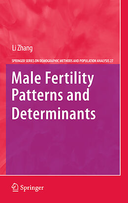 Couverture cartonnée Male Fertility Patterns and Determinants de Li Zhang