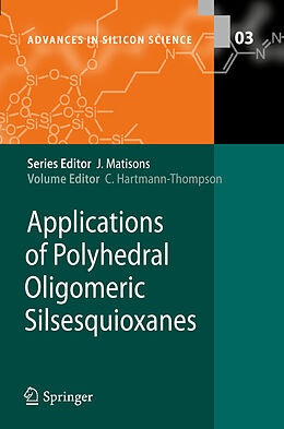 Couverture cartonnée Applications of Polyhedral Oligomeric Silsesquioxanes de 