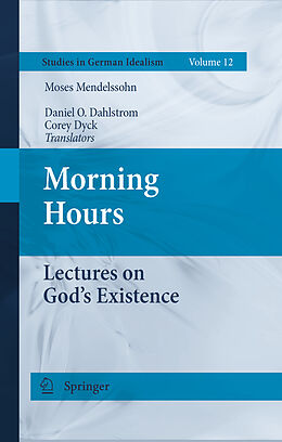 Kartonierter Einband Morning Hours von Moses Mendelssohn