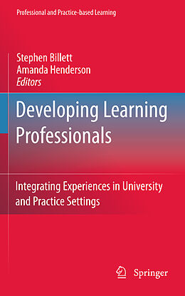 Couverture cartonnée Developing Learning Professionals de 
