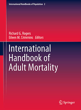 Couverture cartonnée International Handbook of Adult Mortality de 