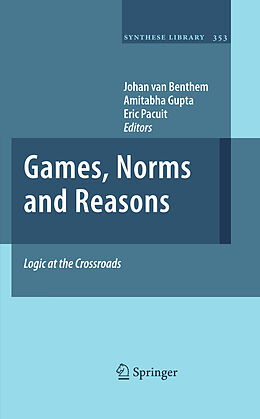 Couverture cartonnée Games, Norms and Reasons de 