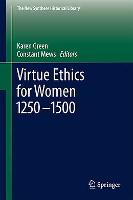 Couverture cartonnée Virtue Ethics for Women 1250-1500 de 