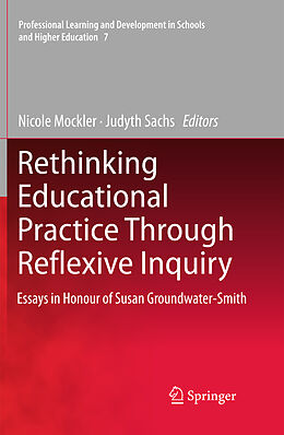 Couverture cartonnée Rethinking Educational Practice Through Reflexive Inquiry de 