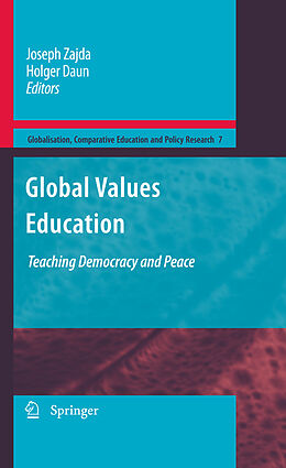 Kartonierter Einband Global Values Education von 