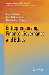 eBook (pdf) Entrepreneurship, Finance, Governance and Ethics de Robert Cressy, Douglas Cumming, Chris Mallin