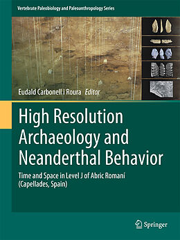 Livre Relié High Resolution Archaeology and Neanderthal Behavior de 