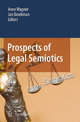 Couverture cartonnée Prospects of Legal Semiotics de 