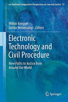 E-Book (pdf) Electronic Technology and Civil Procedure von Miklós Kengyel, Zoltán Nemessányi