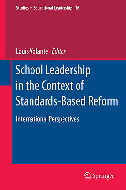 Livre Relié School Leadership in the Context of Standards-Based Reform de 