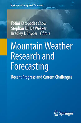 Livre Relié Mountain Weather Research and Forecasting de 