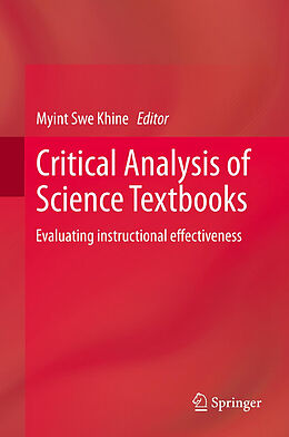 Livre Relié Critical Analysis of Science Textbooks de 