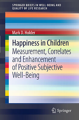eBook (pdf) Happiness in Children de Mark D Holder