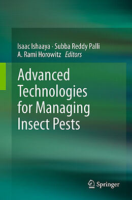 Livre Relié Advanced Technologies for Managing Insect Pests de 