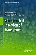 E-Book (pdf) Site-directed insertion of transgenes von Sylvaine Renault, Philippe Duchateau