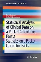 eBook (pdf) Statistical Analysis of Clinical Data on a Pocket Calculator, Part 2 de Ton J. Cleophas, Aeilko H. Zwinderman