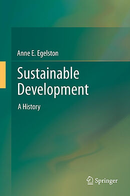 Livre Relié Sustainable Development de Anne E. Egelston