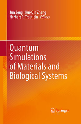 Fester Einband Quantum Simulations of Materials and Biological Systems von 
