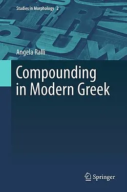 E-Book (pdf) Compounding in Modern Greek von Angela Ralli