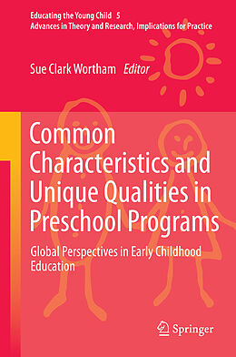 Fester Einband Common Characteristics and Unique Qualities in Preschool Programs von 
