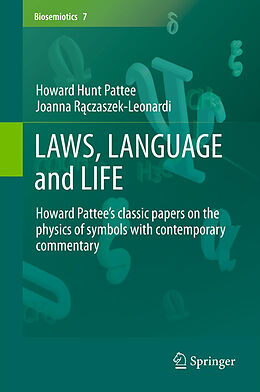 Livre Relié LAWS, LANGUAGE and LIFE de Joanna R czaszek-Leonardi, Howard Hunt Pattee