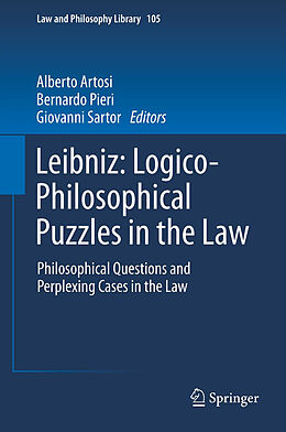 Livre Relié Leibniz: Logico-Philosophical Puzzles in the Law de 