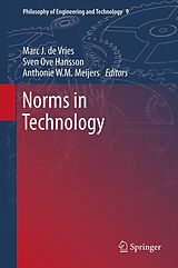 eBook (pdf) Norms in Technology de Marc J. de Vries, Sven Ove Hansson, Anthonie W.M. Meijers