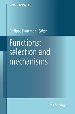 eBook (pdf) Functions: selection and mechanisms de Philippe Huneman