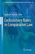 E-Book (pdf) Exclusionary Rules in Comparative Law von Stephen C. Thaman