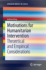 E-Book (pdf) Motivations for Humanitarian intervention von Andreas Krieg
