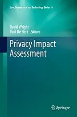 Kartonierter Einband Privacy Impact Assessment von