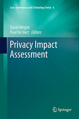 Couverture cartonnée Privacy Impact Assessment de 