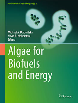 Livre Relié Algae for Biofuels and Energy de 