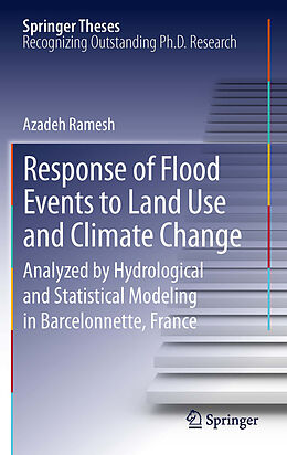 eBook (pdf) Response of Flood Events to Land Use and Climate Change de Azadeh Ramesh