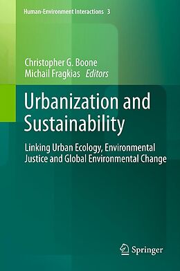 eBook (pdf) Urbanization and Sustainability de Christopher G Boone, Michail Fragkias