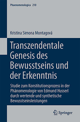 E-Book (pdf) Transzendentale Genesis des Bewusstseins und der Erkenntnis von Kristina Montagova