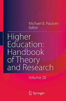 Livre Relié Higher Education: Handbook of Theory and Research de 