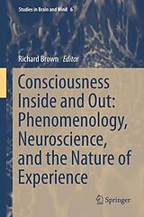 eBook (pdf) Consciousness Inside and Out: Phenomenology, Neuroscience, and the Nature of Experience de Richard Brown