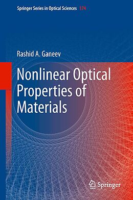 eBook (pdf) Nonlinear Optical Properties of Materials de Rashid A. Ganeev