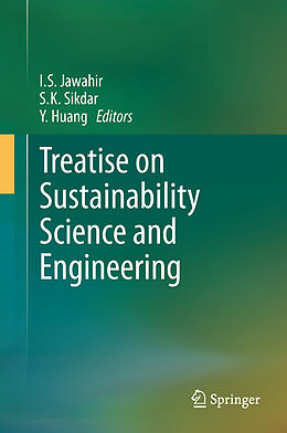 Livre Relié Treatise on Sustainability Science and Engineering de 