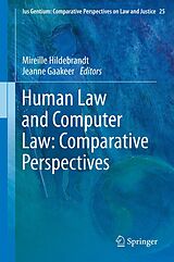 eBook (pdf) Human Law and Computer Law: Comparative Perspectives de 