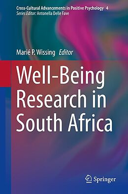 eBook (pdf) Well-Being Research in South Africa de 