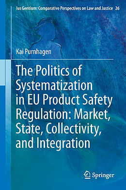 Fester Einband The Politics of Systematization in EU Product Safety Regulation: Market, State, Collectivity, and Integration von Kai Purnhagen