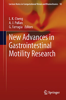 Livre Relié New Advances in Gastrointestinal Motility Research de 