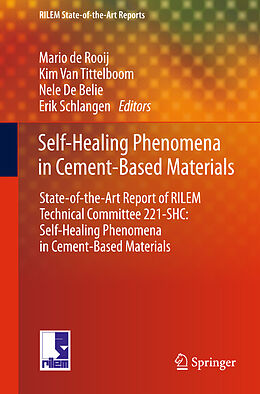 Fester Einband Self-Healing Phenomena in Cement-Based Materials von 