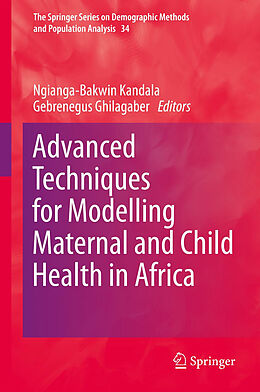 Fester Einband Advanced Techniques for Modelling Maternal and Child Health in Africa von 