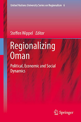 Livre Relié Regionalizing Oman de 