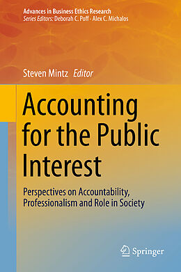 eBook (pdf) Accounting for the Public Interest de Steven Mintz